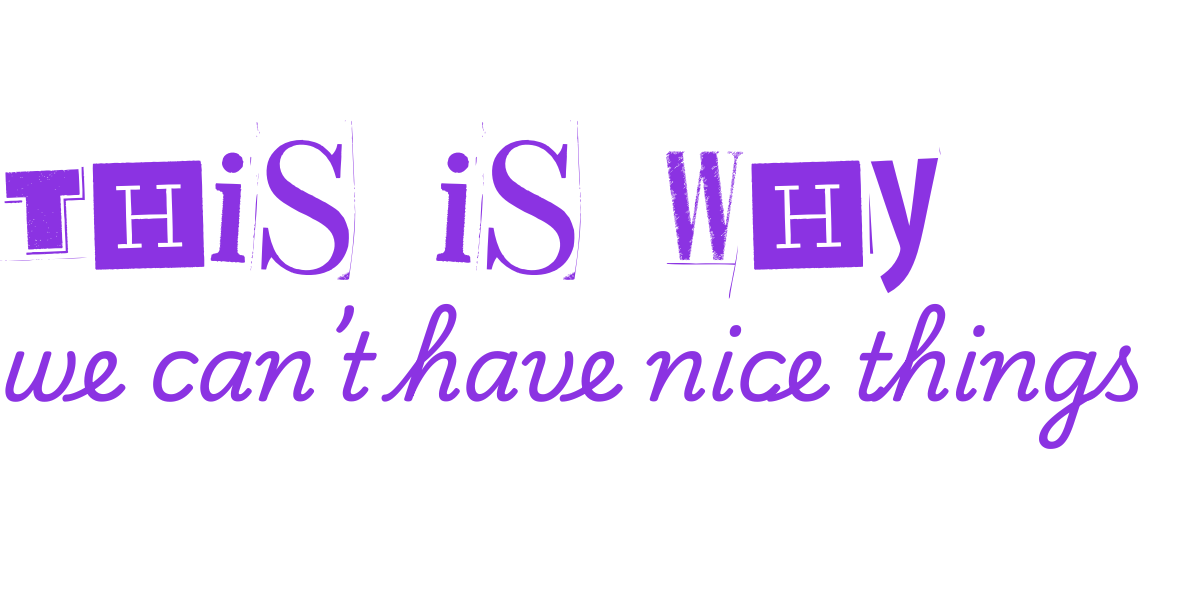 This is why we can't have nice things